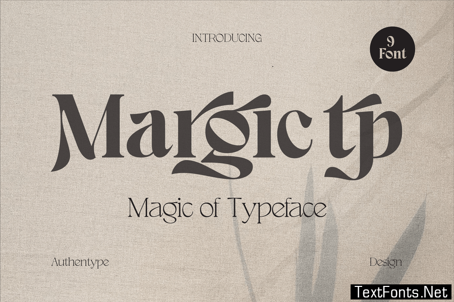 Margic Tp - Magic of Typeface Font
