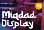 Miqdad – Display Font