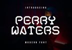 PerryWaters Modern Font