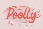 Poolly - Fun Display Font