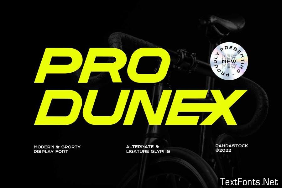 Pro Dunex Font