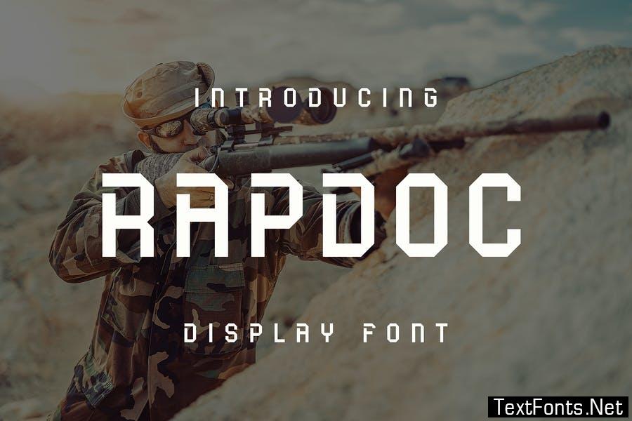 Rapdoc Font