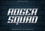 Roger Squad Font