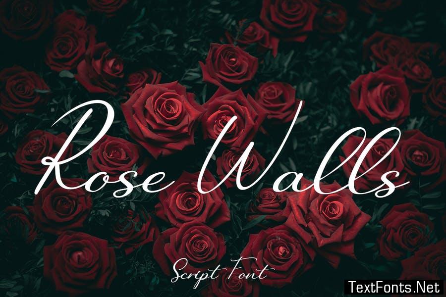 Rose Walls Script Font