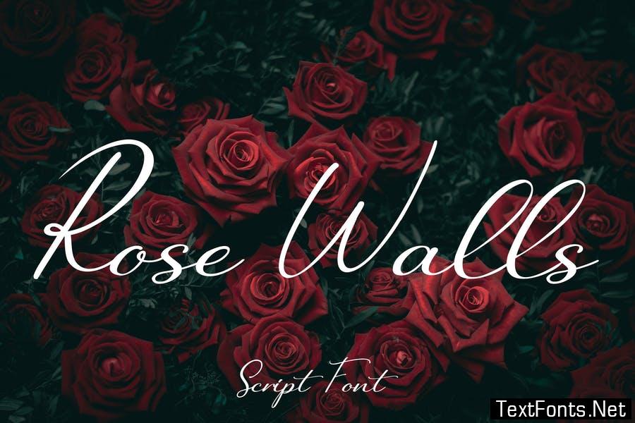 Rose Walls Script Font
