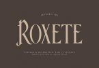 Roxete Vintage Serif Font