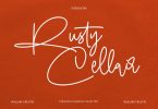 Rusty Cellair Signature Script Font