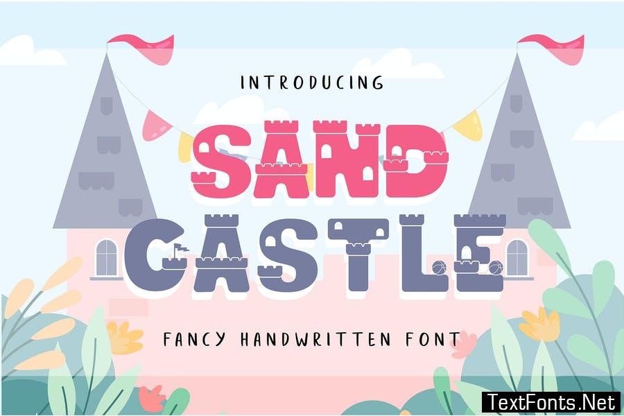 Sand Castle | Fancy Handwritten Font