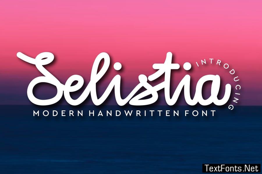 Selitia font