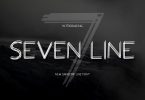 SevenLine Font