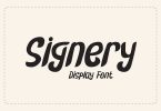 Signery – Display Font
