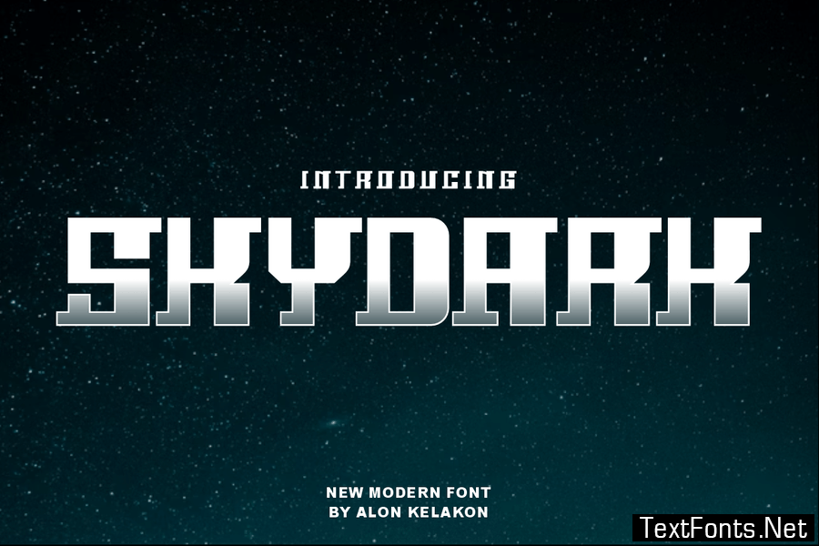 Skydark Font