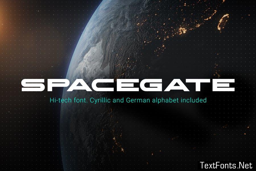 Spacegate Font