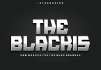 The Blackis Font