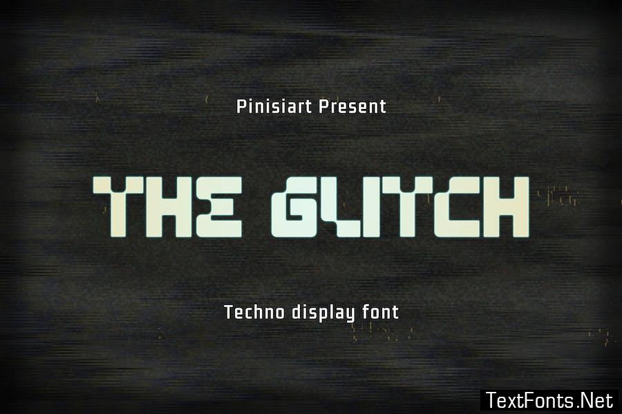 The Glitch - Techno Display Font