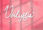 Veilyssia - Modern Script fonts