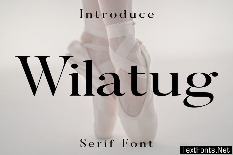 Wilatug Font