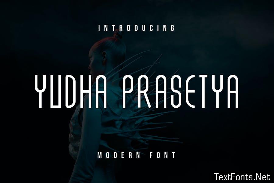 Yudha Modern Font