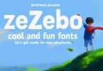 Zezebo - Fun Display Font