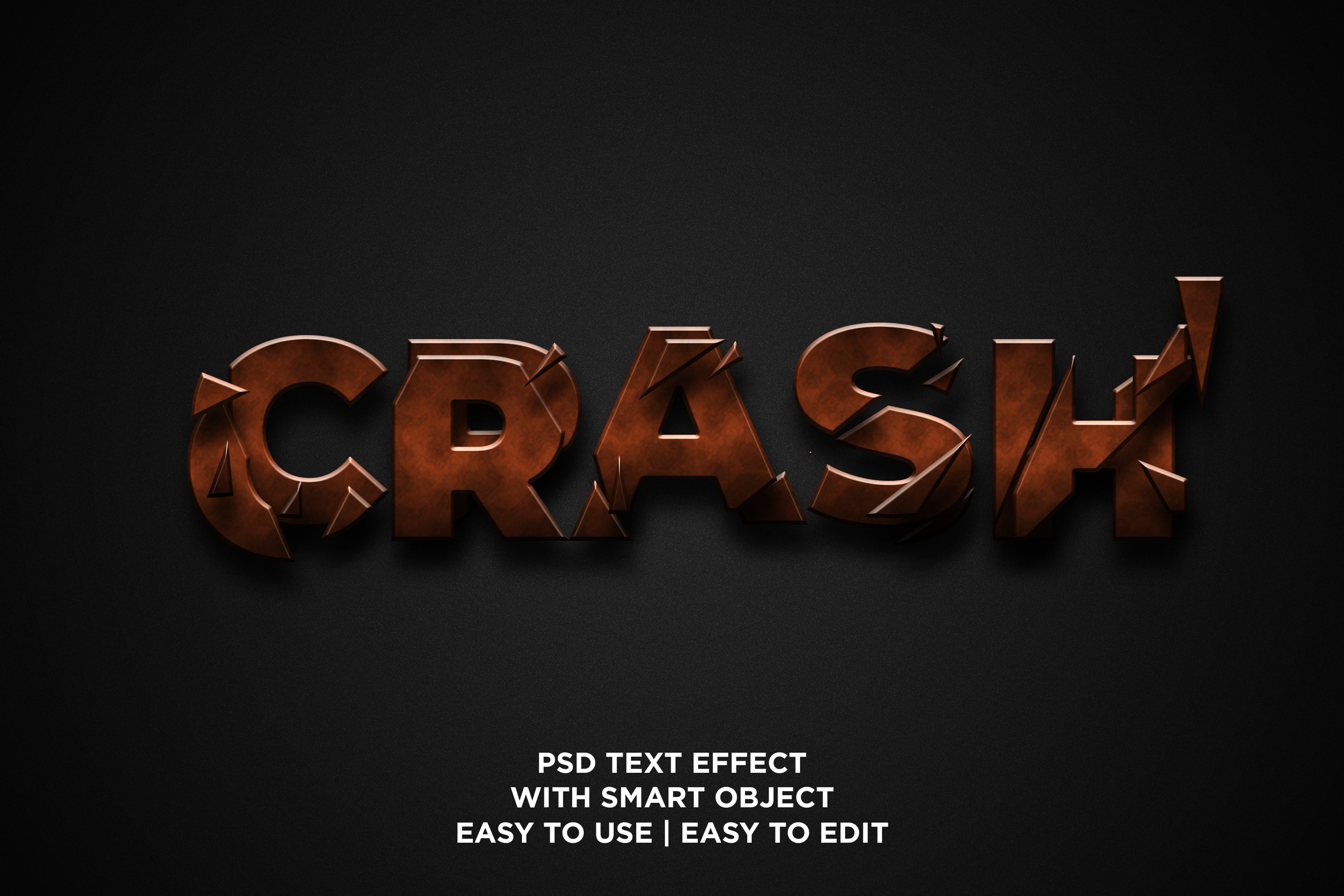 Broken text effect bundle 7292935