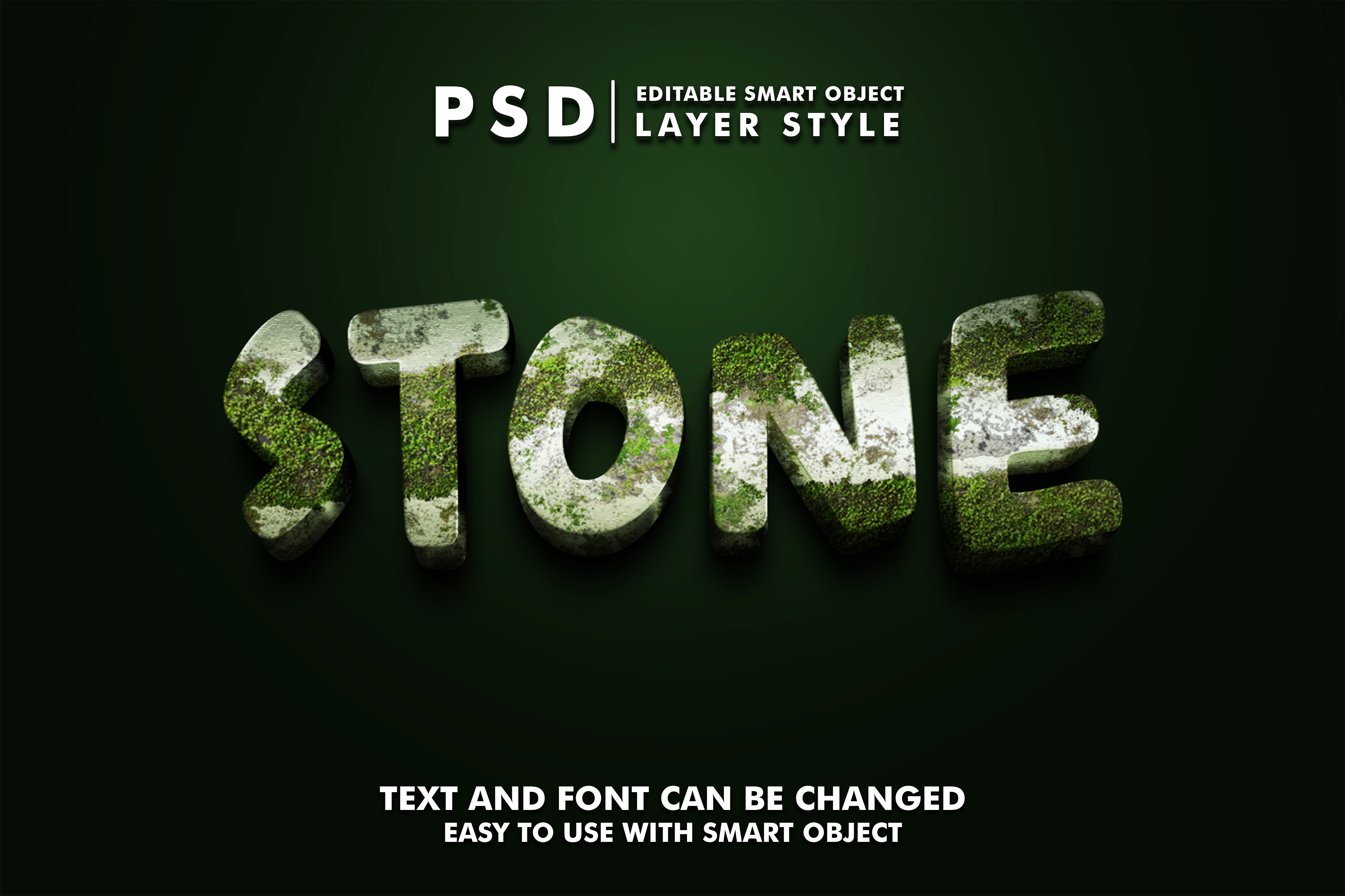 Forest 3D Realistic PSD Text Effect 38998368