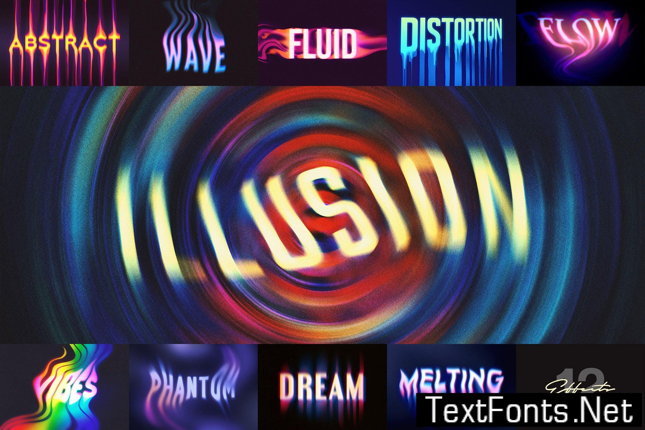 Melting Illusion Text Effects 7243295