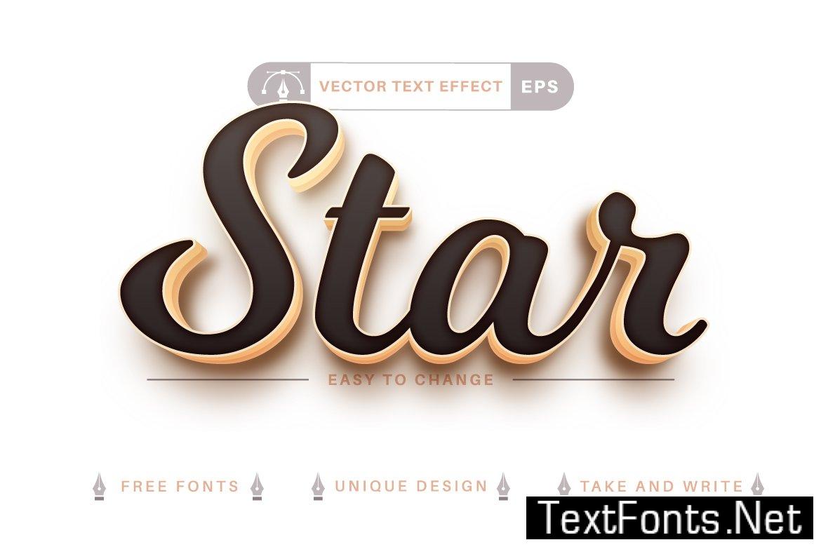 Set 10 Gold Editable Text Effects 7385662