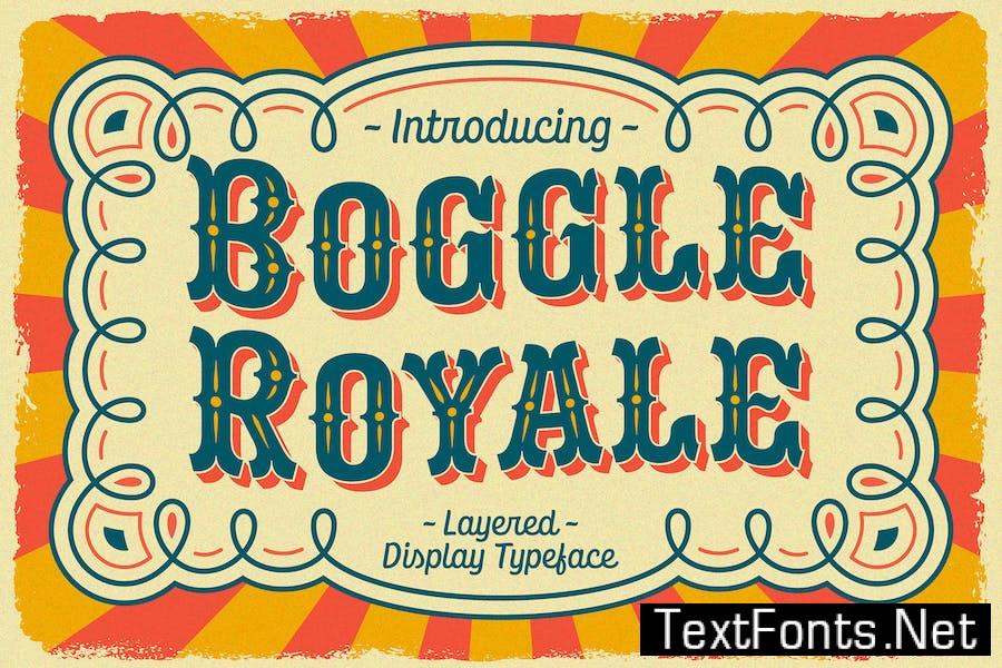 Boggle Royale Font