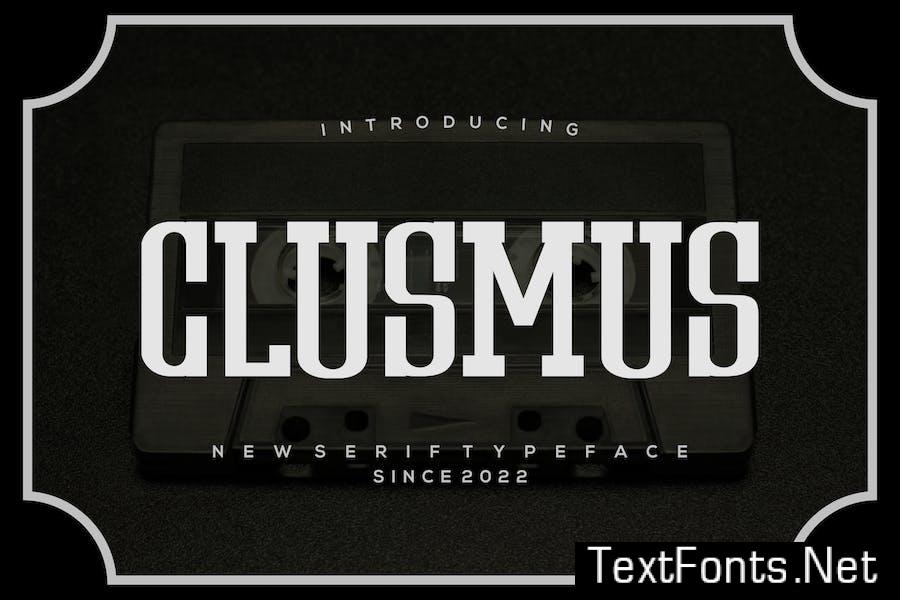 Clusmus Font