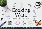 Cooking Ware Dingbat Font