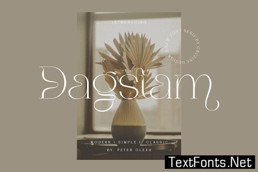 Dagstam - Artistic Serif Font