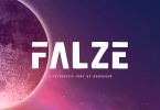 Falze - Futuristic Logo Font