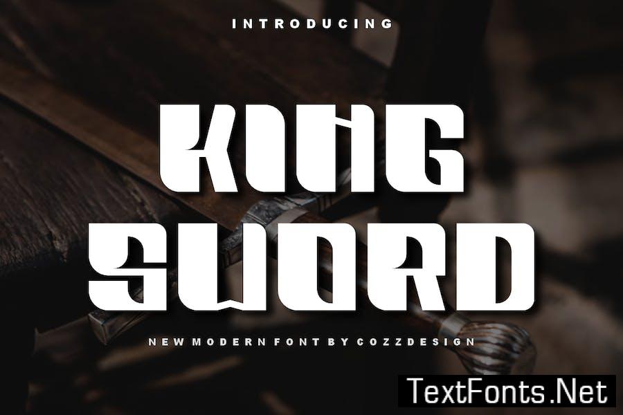 King Sword Font