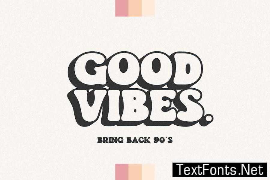 Nineties Vibes Font