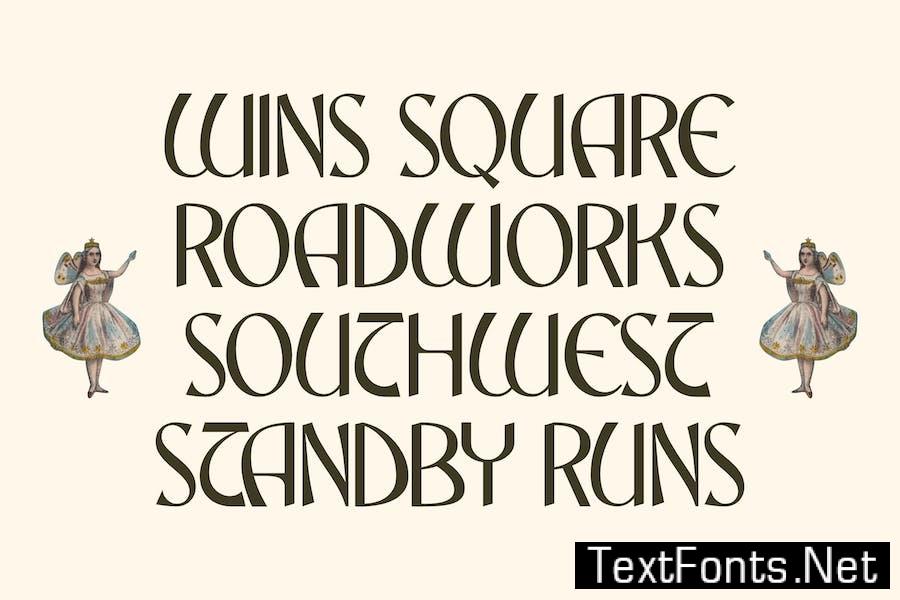 Nooxer Display Typeface Font