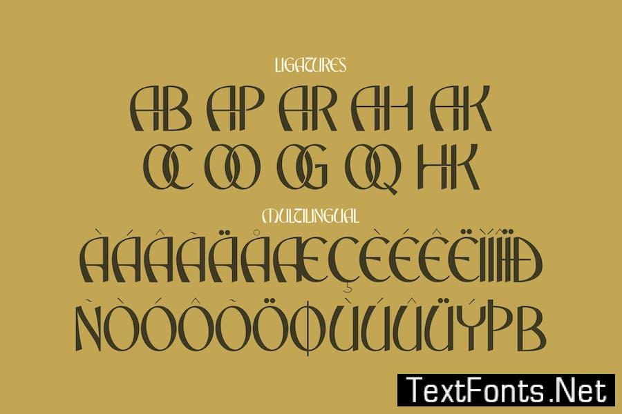 Nooxer Display Typeface Font