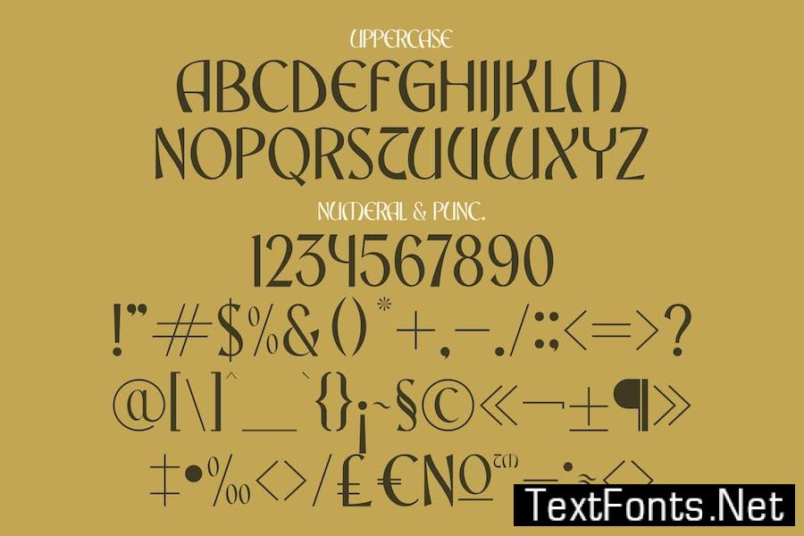 Nooxer Display Typeface Font