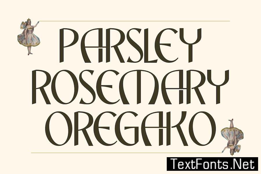 Nooxer Display Typeface Font