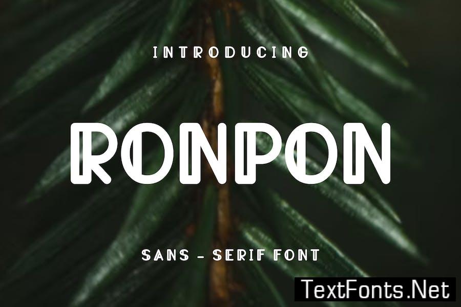 Ronpon Font