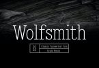 Wolfsmith - Classic Vintage Typewriter Serif Font
