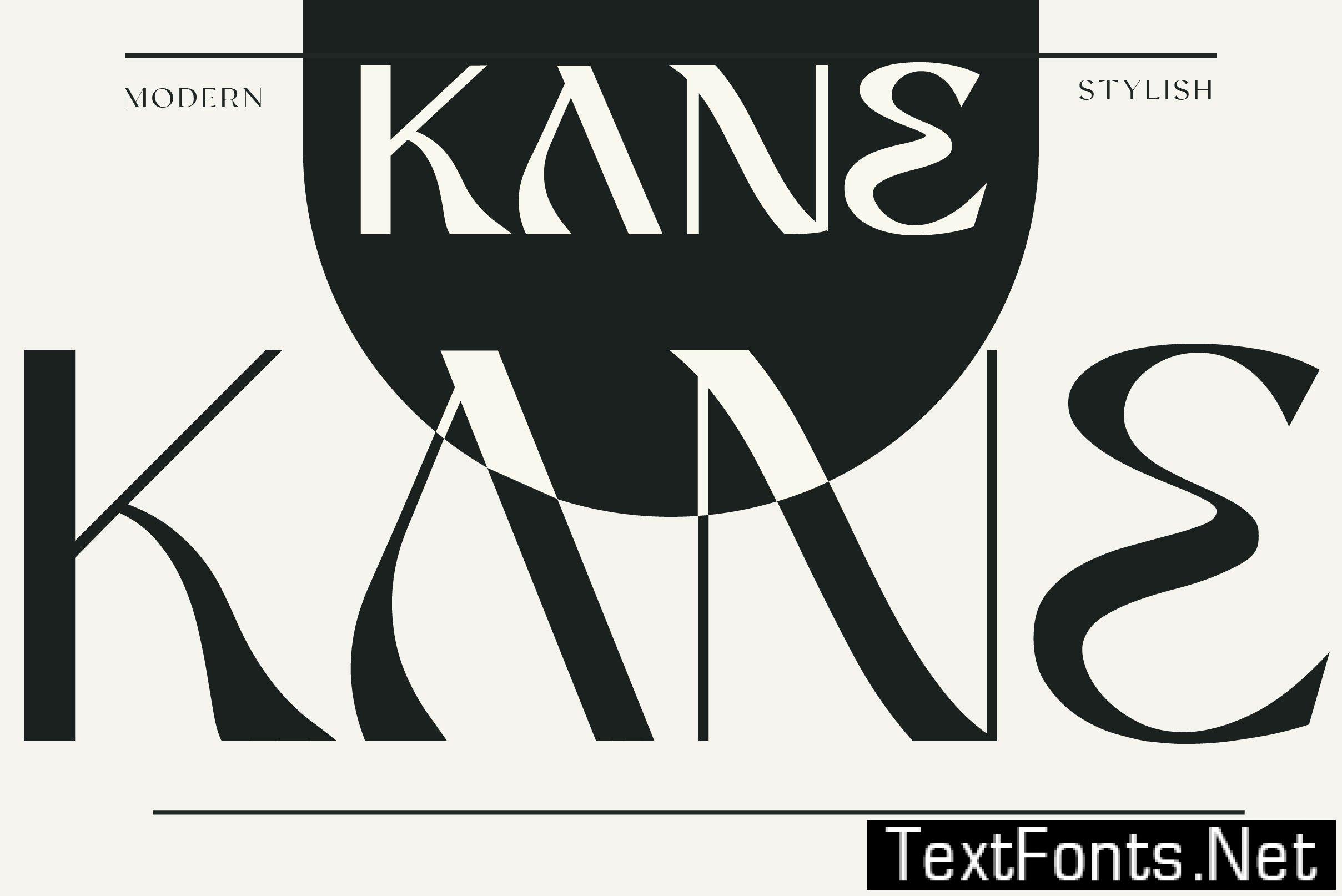 Bame Display Typeface