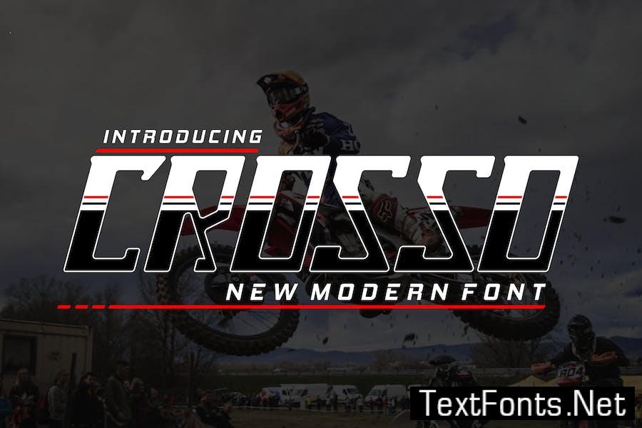 Crosso font