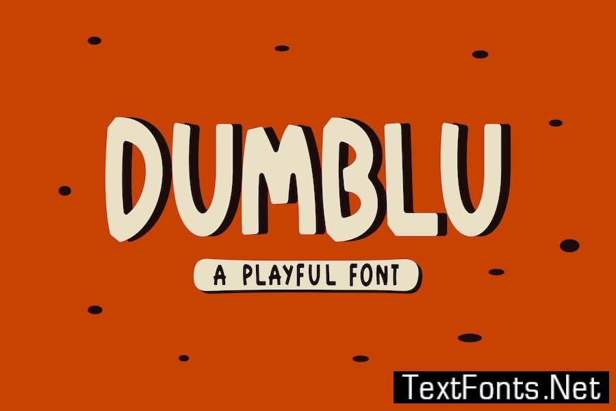 Dumblu font