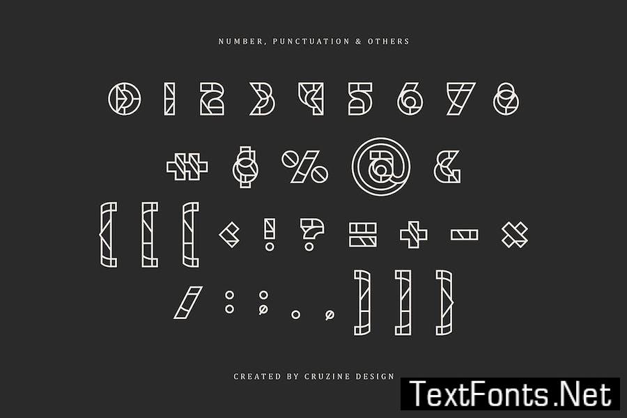 Fox Geometric Font