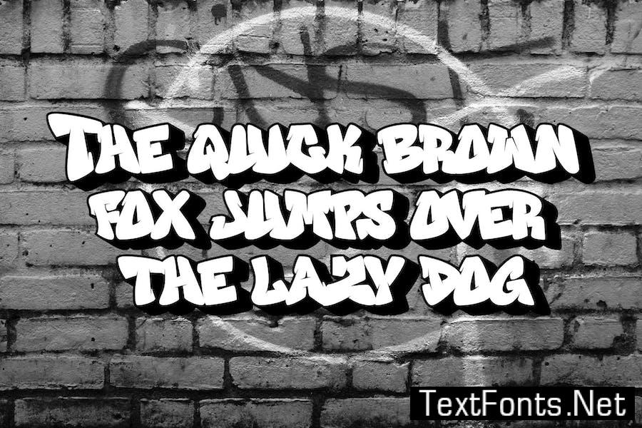 Graffiti Youth - Graffiti Font