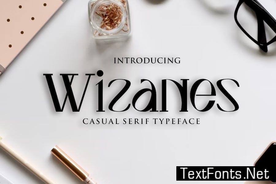 Wizanes font