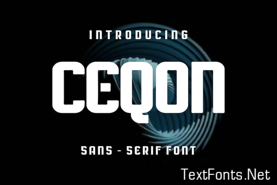 Ceqon Font
