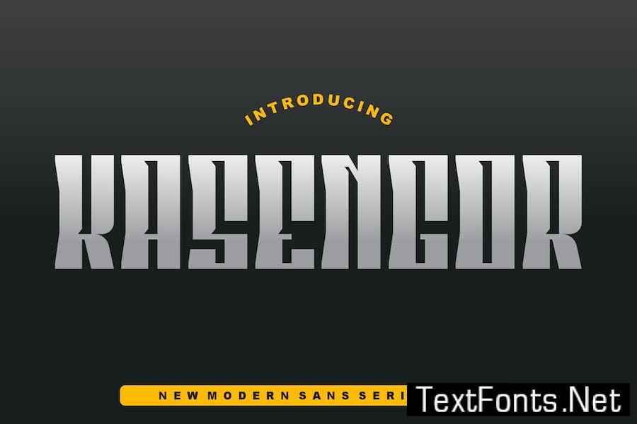 Kasengor Font