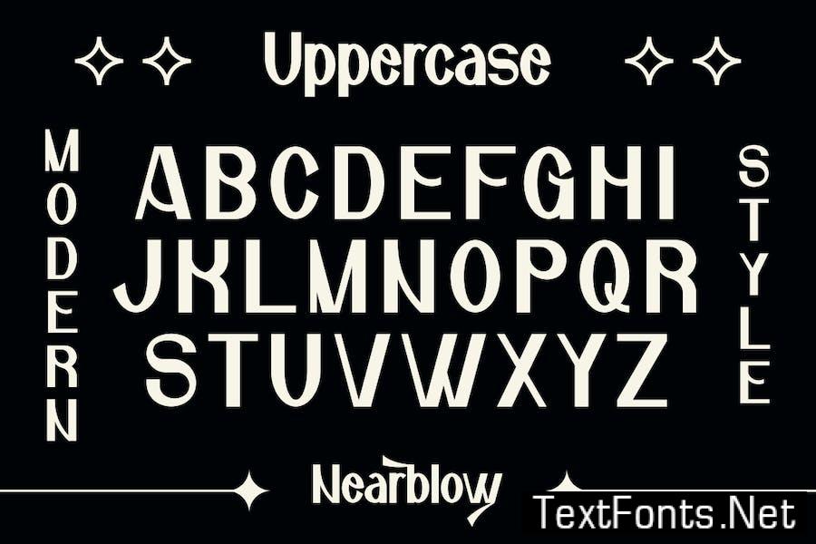 Nearblow Font