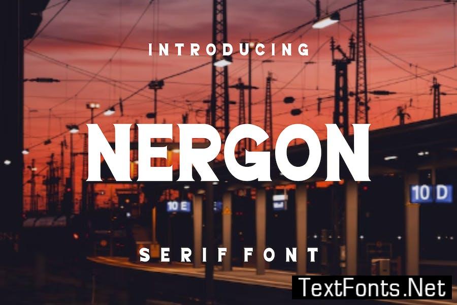 Nergon Font